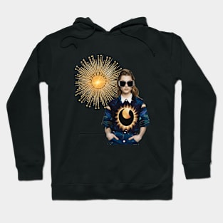 solar eclipse Hoodie